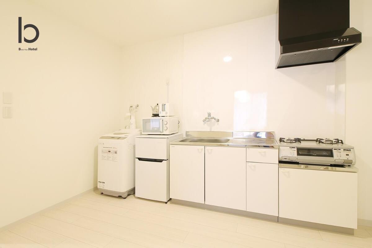 Hanagin - Large 2 Bedroom Apartment For 12People 301 Хиросима Экстерьер фото